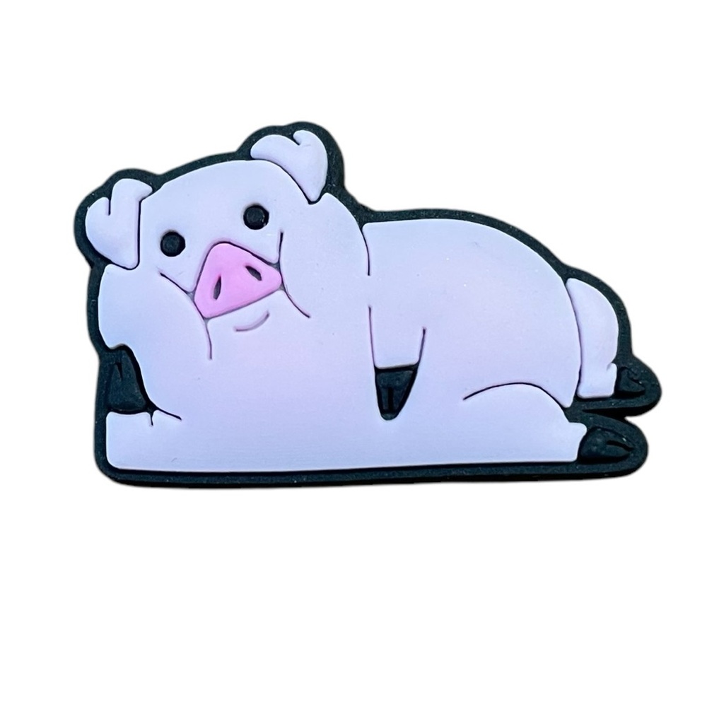 Pig Croc Charm